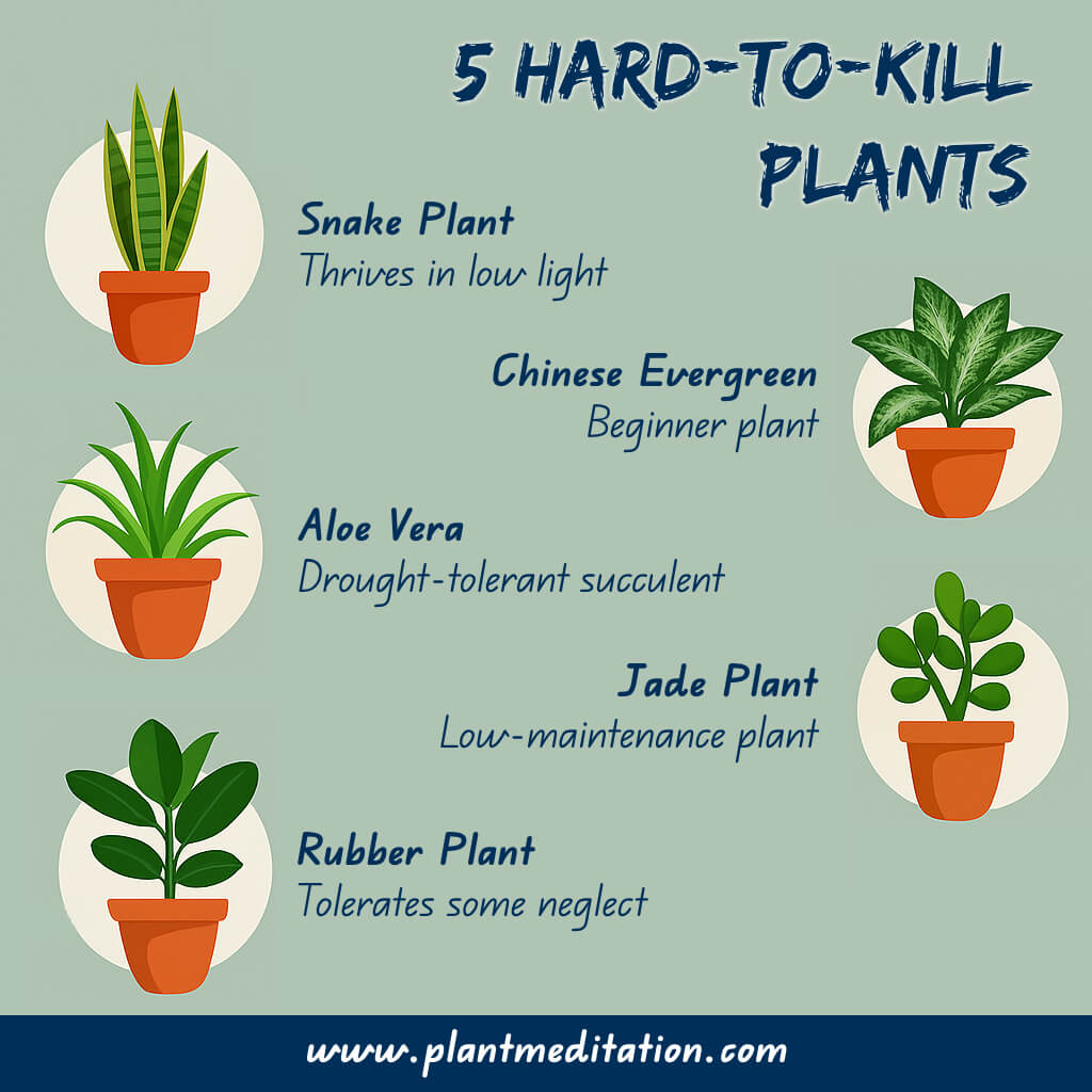 Hard-to-Kill Indoor Plants