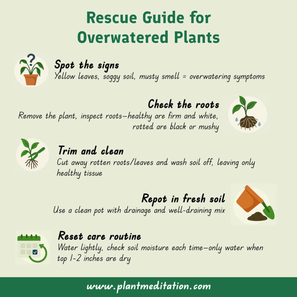 Step-by-Step Guide to Rehabilitating Soggy Roots